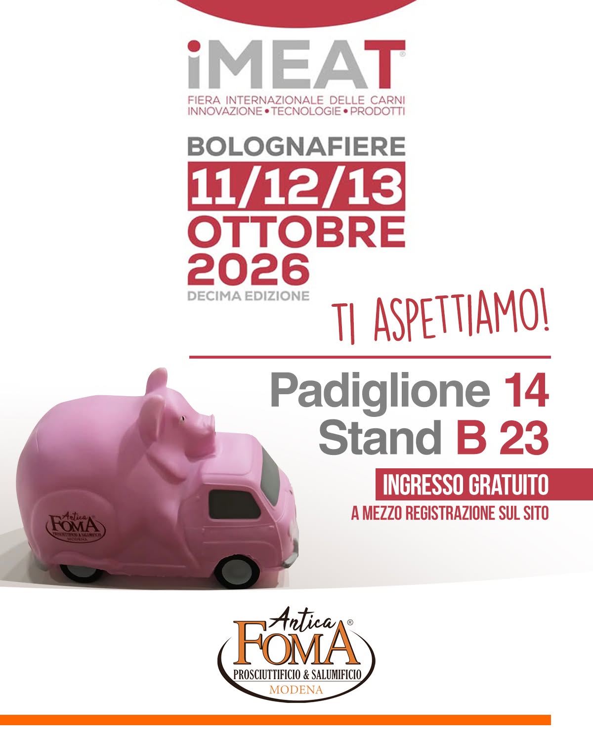 Antica Foma is at the iMeat trade fair